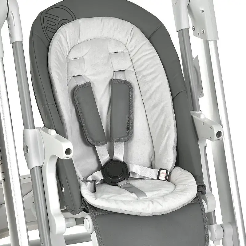 Стул-качалка 2 в 1 "DEBUT" 1102 Gentle Dark Gray - фото 4