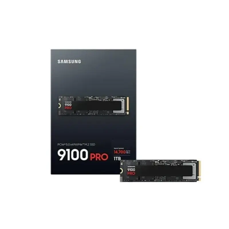 Твердотільний накопичувач SSD 1Tb, Samsung 9100 PRO, PCI-E 5.0 x4, M.2 2280, V-NAND TLC, 14700/13300 МБ/с (MZ-VAP1T0BW) - фото 2