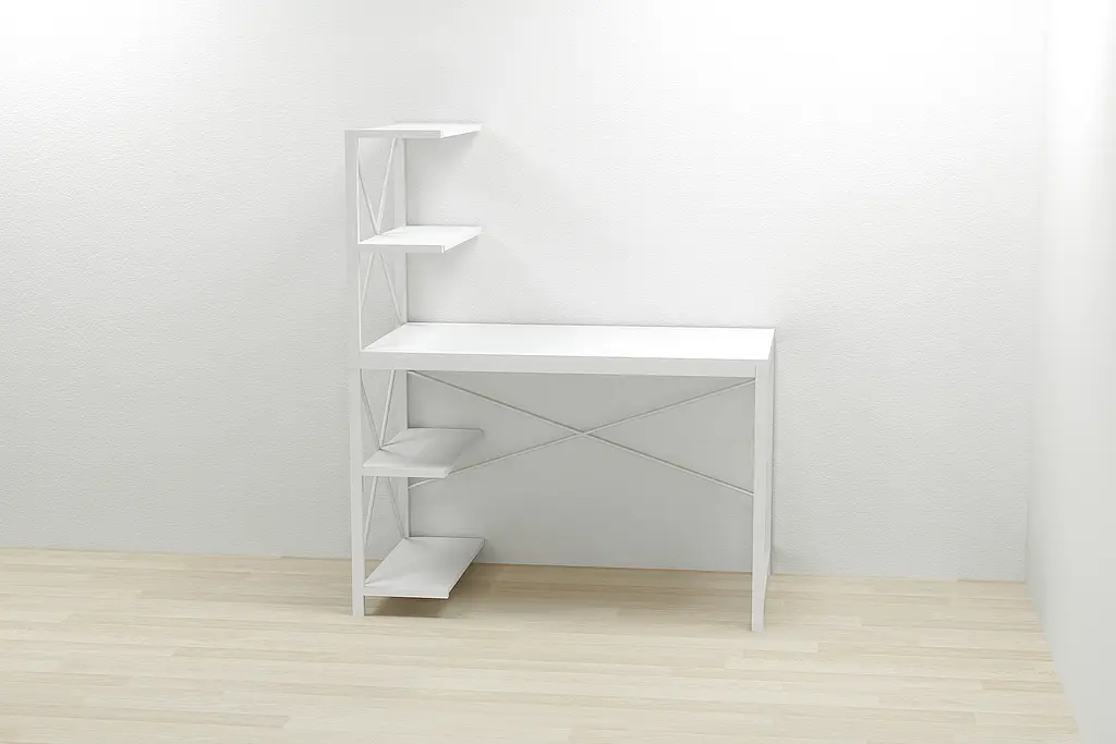 Комп'ютерний стіл Ferrum-decor Джек 75x120x60 Білий ДСП (FRD-104386) - фото 2