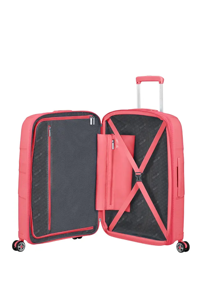 Валіза American Tourister STARVIBE SUN KISSED CORAL 67x46x27(30) 67 См MD5*00003 - фото 2