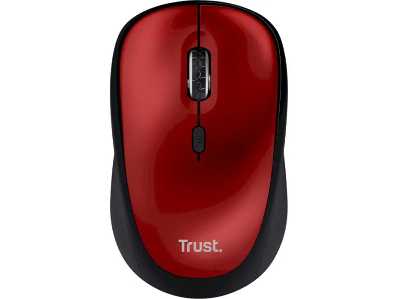 Миша Trust Yvi+ Silent Eco Wireless Red (24550) - фото 2