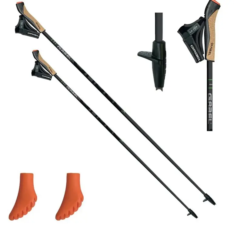 Палиці для скандинавської ходьби Gabel X-5 Black 120 (7009351141200) - фото 2