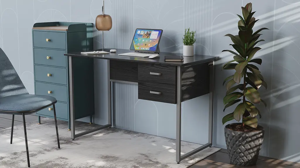 Комп'ютерний стіл Ferrum-decor Гаррі 75x120x70 білий ДСП Дуб Артізан 16мм (FRD-101004) - фото 6