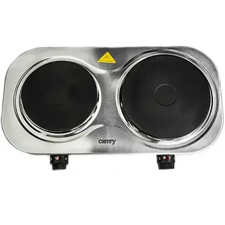 Плита электрическая Camry CR 6511 на 2 конфорки 2500 Вт конфорки 18.5 см компактная - фото 3