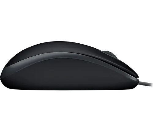 Миша Logitech B110 Silent, Black, USB, оптична, 1000 dpi, 3 кнопки, 1.8 м (910-005508) - фото 3