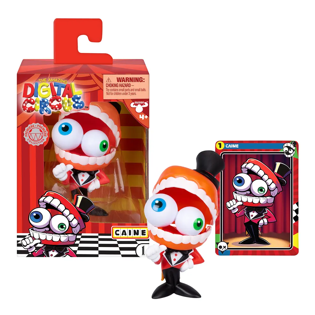 Коллекционная виниловая фигурка Amazing Digital Circus Caine (124535) - фото 2