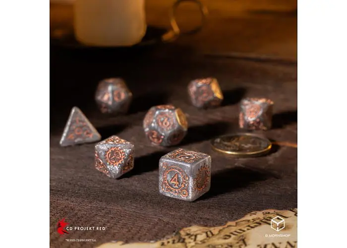 Набор кубиков The Witcher Dice Set. Ciri - Elder Blood , 7 шт. (SWCI04) - фото 5