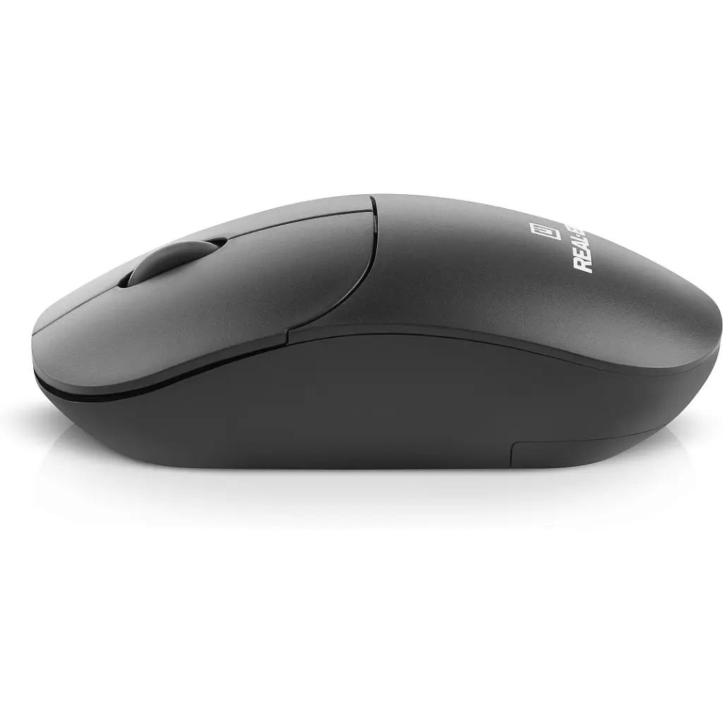 Мишка REAL-EL RM-313W Wireless Black (EL123200042) - фото 4