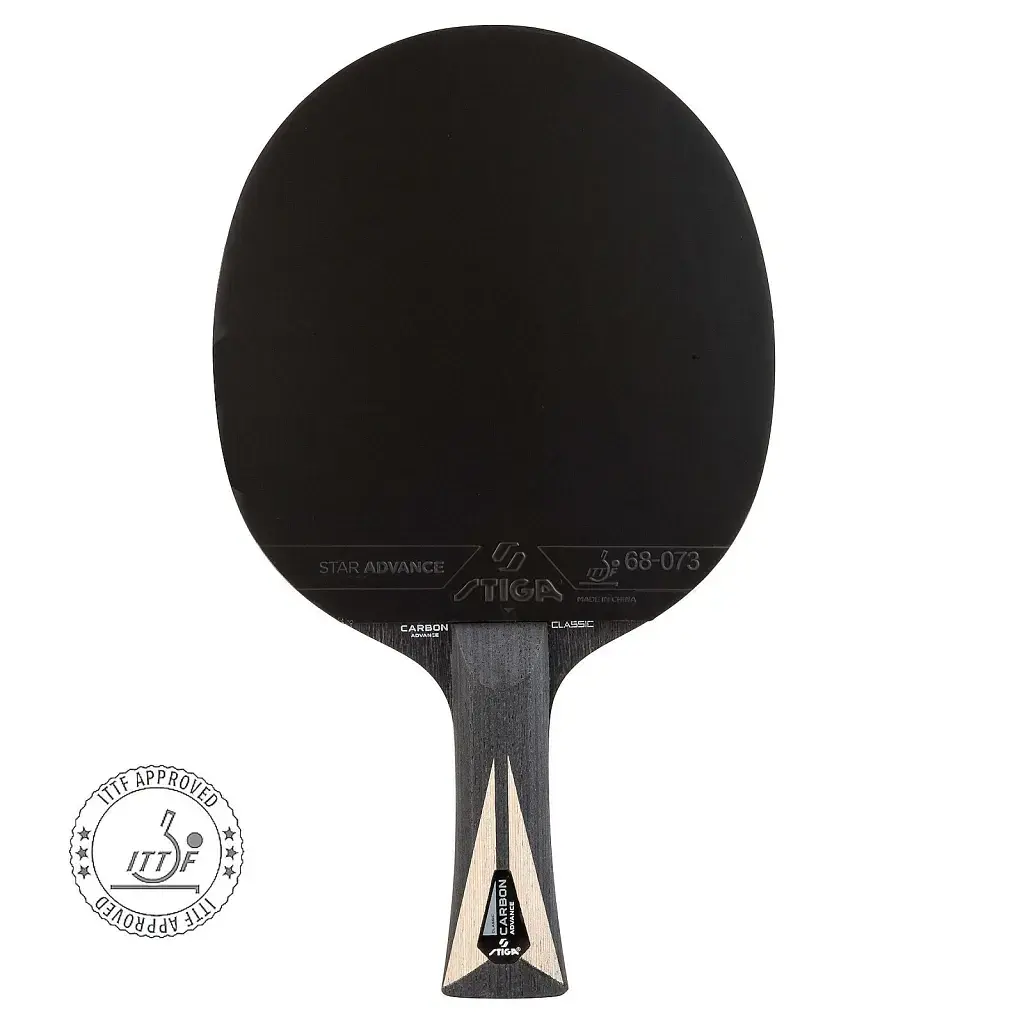 Ракетка для настільного тенісу Stiga Carbon Advance FL (1215-1001-35) (932355) - фото 2