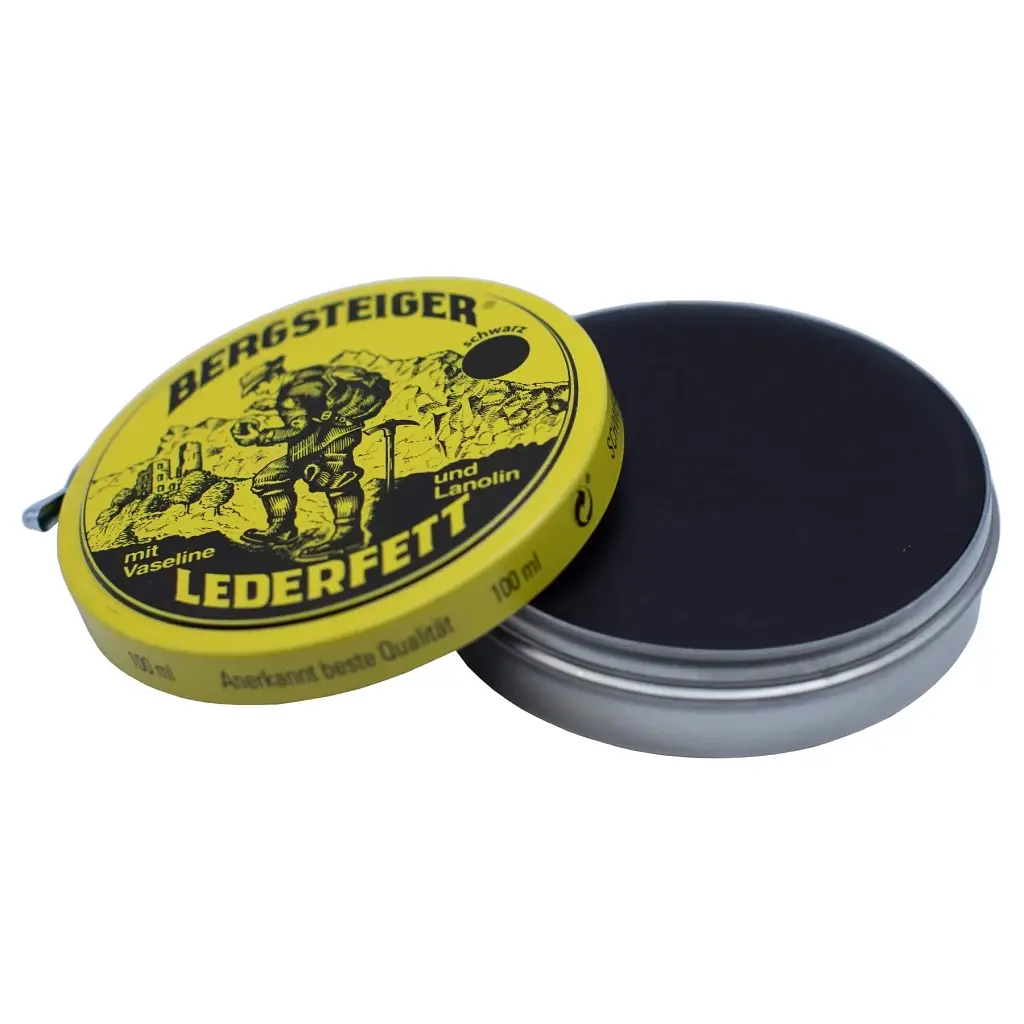 Засіб для просочення HEY-Sport для взуття Bergsteiger-Leather-Grease black 150 мл (20890000) - фото 4