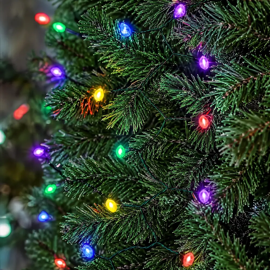 Гірлянда Кінський хвіст Мішура 960 LED 16 ниток 3 м зелена, мультиколор GarlandoPro D960L3MGML - фото 5