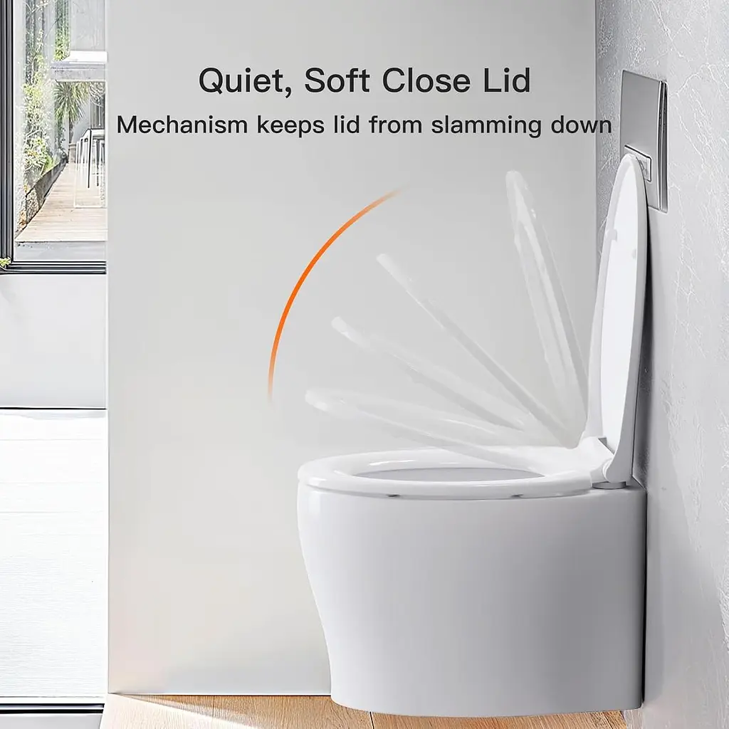 Сидіння для унітаза Pipishell Soft Close з мікроліфтом і швидким зняттям - фото 6