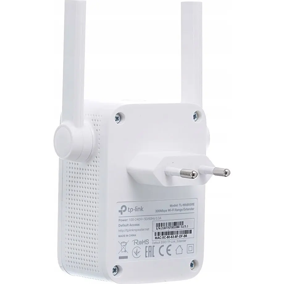 Ретранслятор Wi-Fi сигналу TP-Link TL-WA855RE [106814] - фото 5