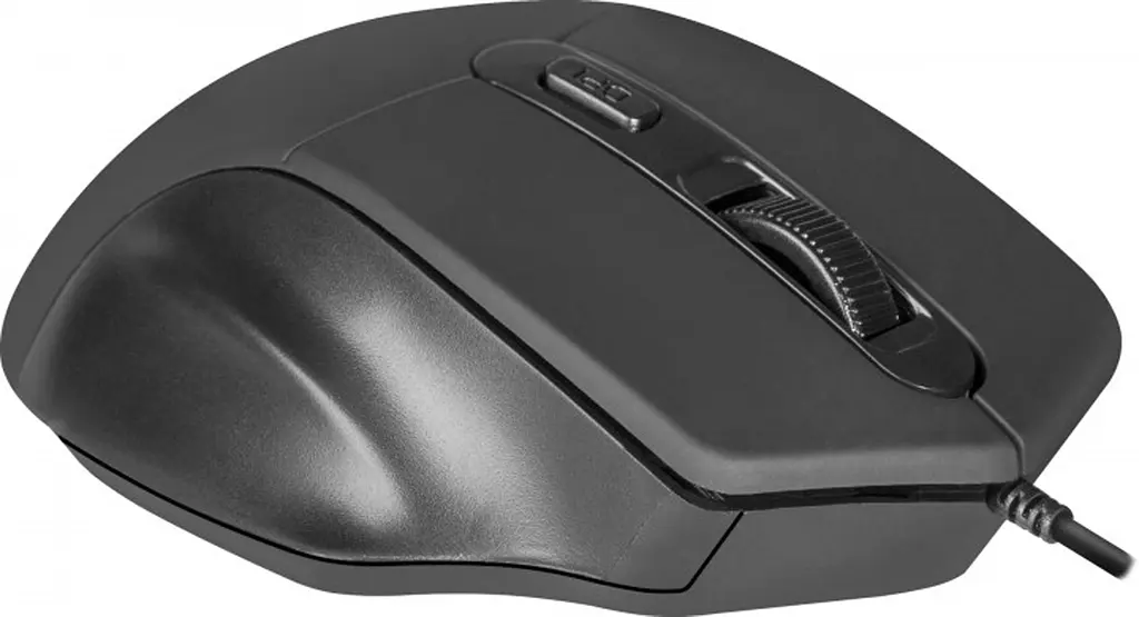 Мышка Defender Datum MB-347, 4кн., 1600dpi, черная - фото 3