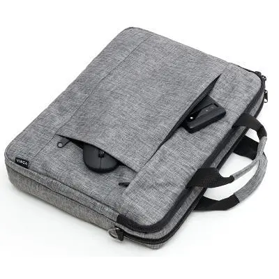 Сумка для ноутбука Vinga 15-16" NB1600 melange gray (NB1600GY) - фото 6
