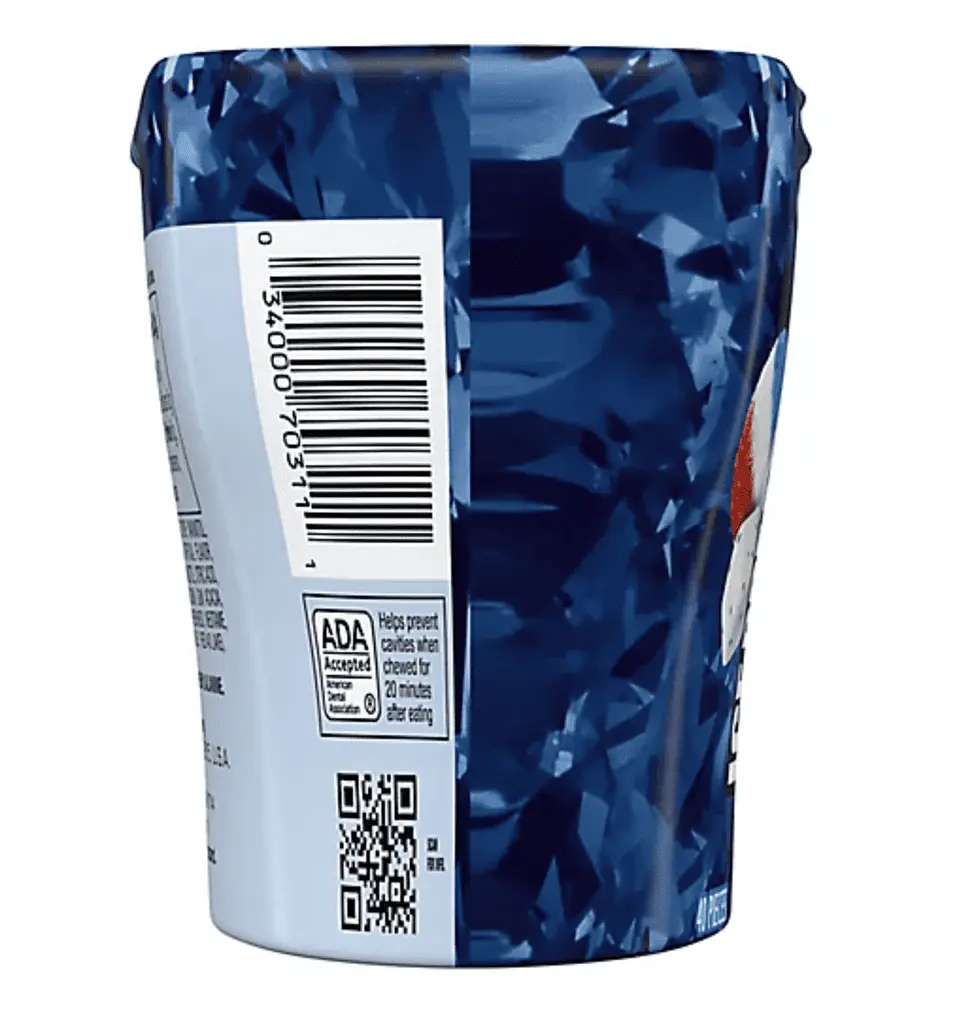 Жувальна гумка Ice Breakers Ice Cubes Snow Cone Flavored Sugar Free 92г - фото 3