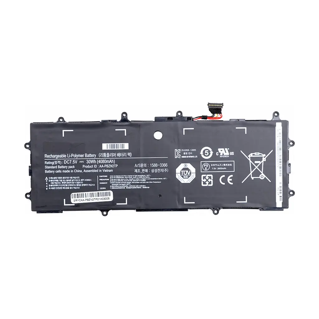 Акумулятор до ноутбука Samsung Chromebook Series 3 (NP905S3G) 7.5V 4080mAh (NB490103)