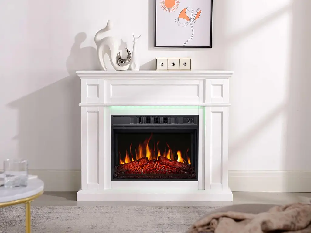 Каминокомплект ArtiFlame Linz AF23S белый с LED подсветкой - фото 8