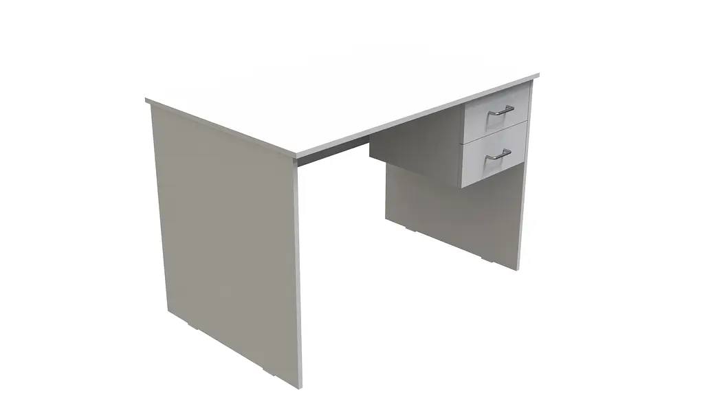 Стіл комп'ютерний Вінсент Ferrum-decor 750x1100x700 ДСП Біле 16 мм (FRD-104806) - фото 2