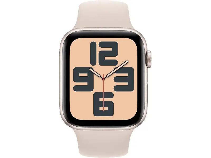 Смарт-годинник Apple Watch SE 2 GPS 44mm Starlight Aluminium Case with Starlight Sport Band S/M (MRE43) - фото 2
