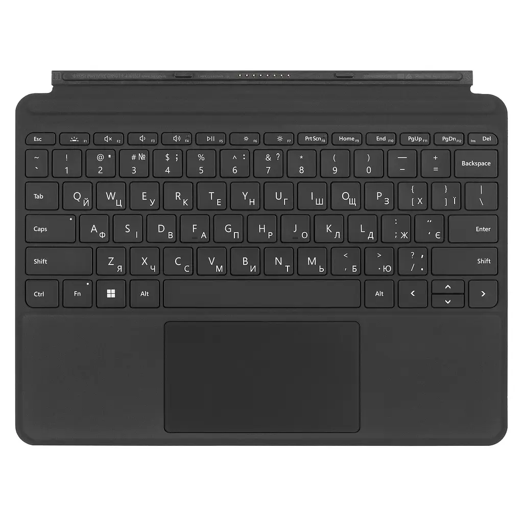 Клавіатура для планшета Go 4 Type Cover, UKR/ENG, чорна Microsoft Surface teh0013867 - фото 2