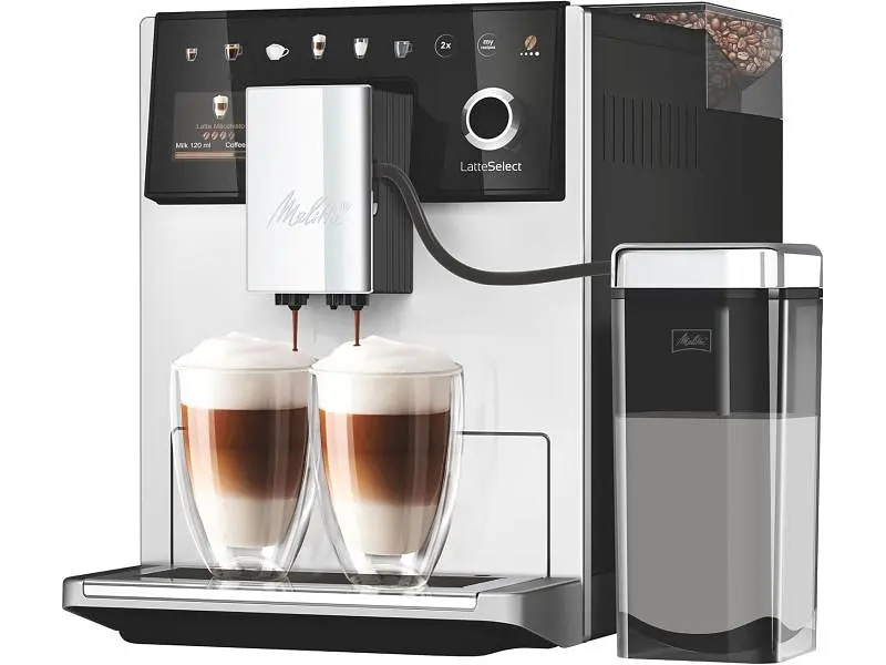 Кавомашина автоматична Melitta Latte Select Silver (F630-211) - фото 2