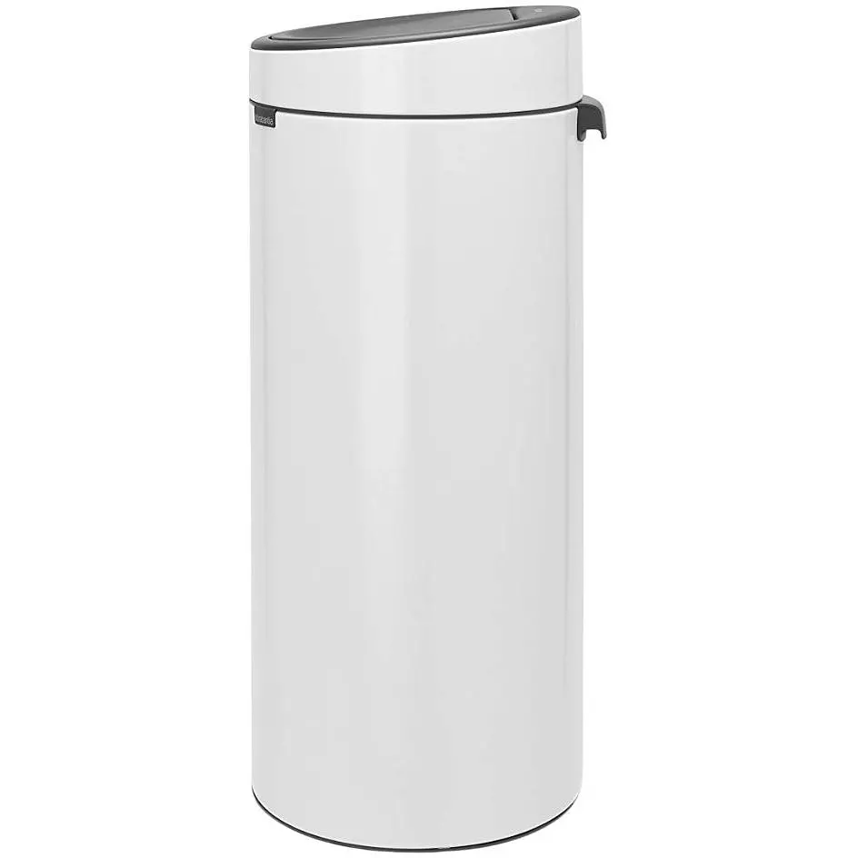 Відро для сміття Brabantia Touch Bin біле 30 л (115141) - фото 3