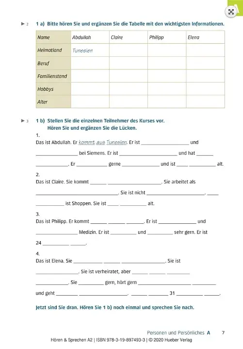 Deutsch üben. Hören & Sprechen A2 - фото 5