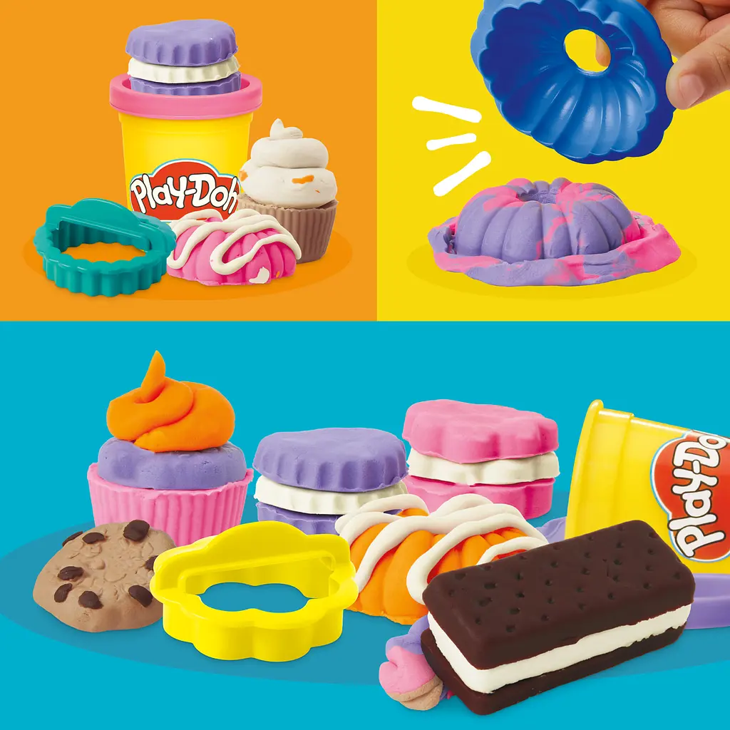 Набор для творчества Hasbro с лепочной массой Play-doh Кулинарные формочки (G1609_G1615) - фото 5
