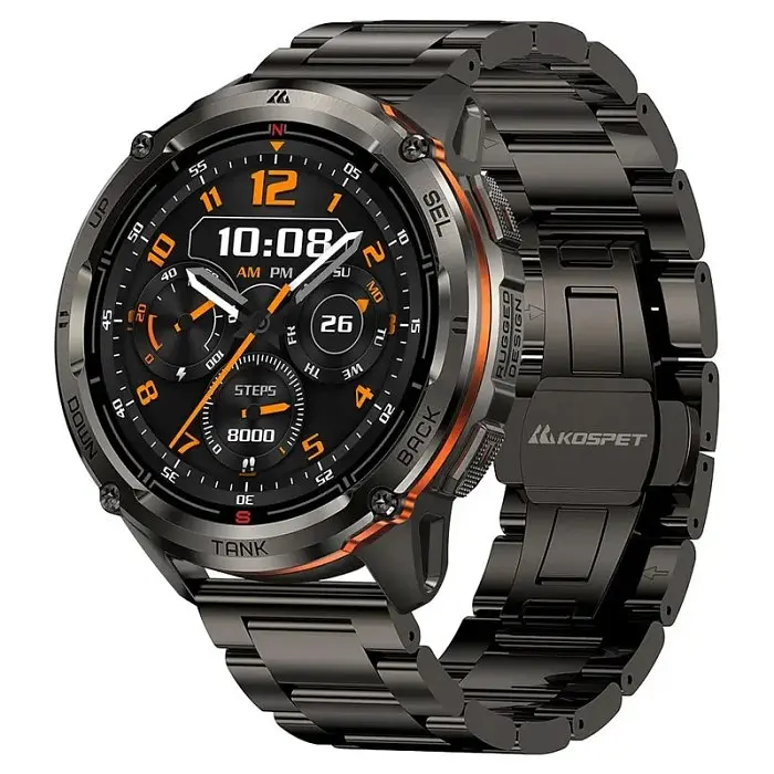 Смарт-часы Kospet TANK T3 Ultra 2 Black Special Edition - фото 3