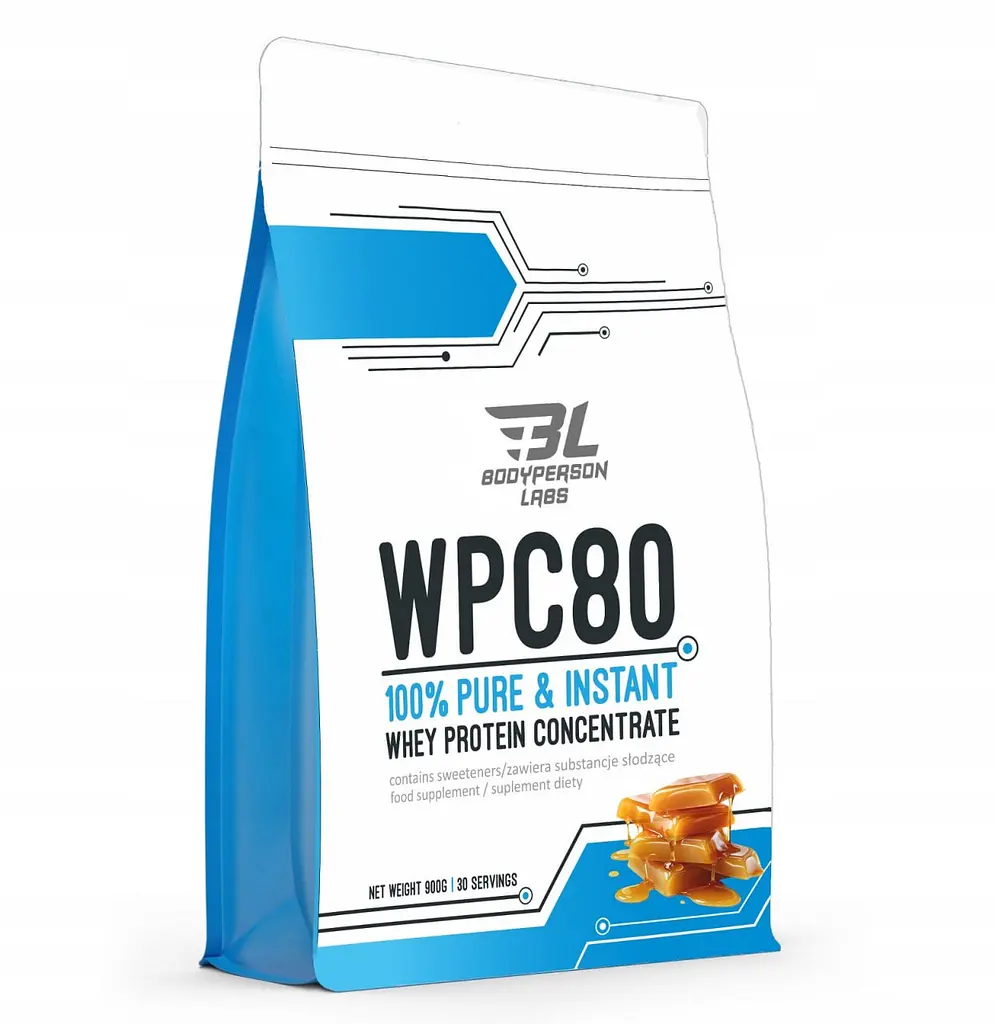 Сироватковий протеїн WPC80 — 900 г Сaramel