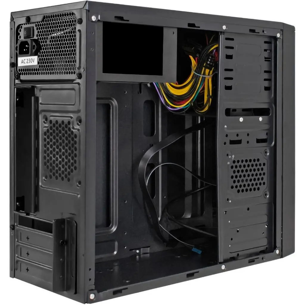Корпус Casecom GN-1718 500W Black (GN-1718-500) [134597] - фото 4