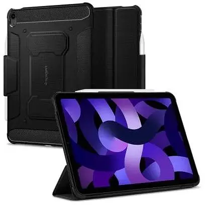 Протиударний чохол Spigen Rugged Armor Pro Black для iPad Air 11" M2 (2024) (ACS02054) - фото 3
