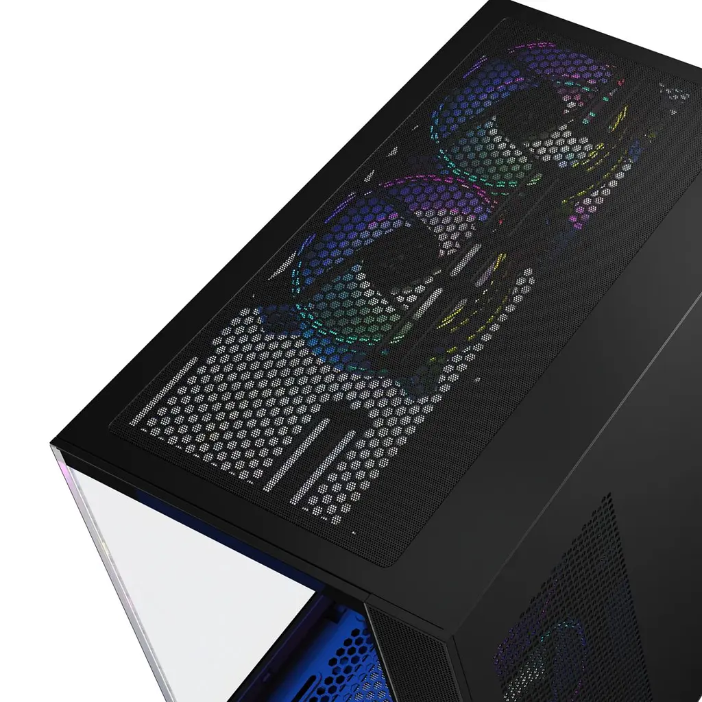 Корпус Modecom VOLCANO PANORAMA APEX ARGB 7F MIDI GREY без БЖ ATX (AT-PANORAMA-7F-ARGB-10-00) - фото 6
