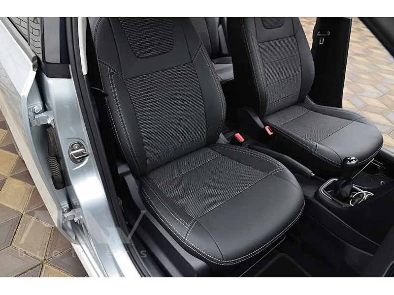 Авточохли модельні MW Brothers для Volkswagen Polo HB c 2009 - фото 3