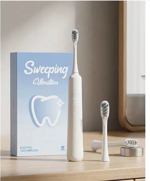 Зубна щітка електрична Xiaomi DOCO vibrating electric toothbrush White - фото 4