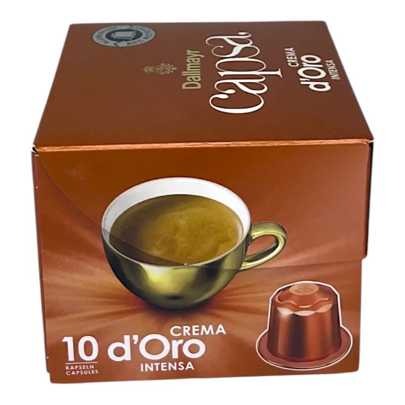 Кава в капсулах Dallmayr Crema d'Oro Intensa 10 шт, 56 г - фото 3