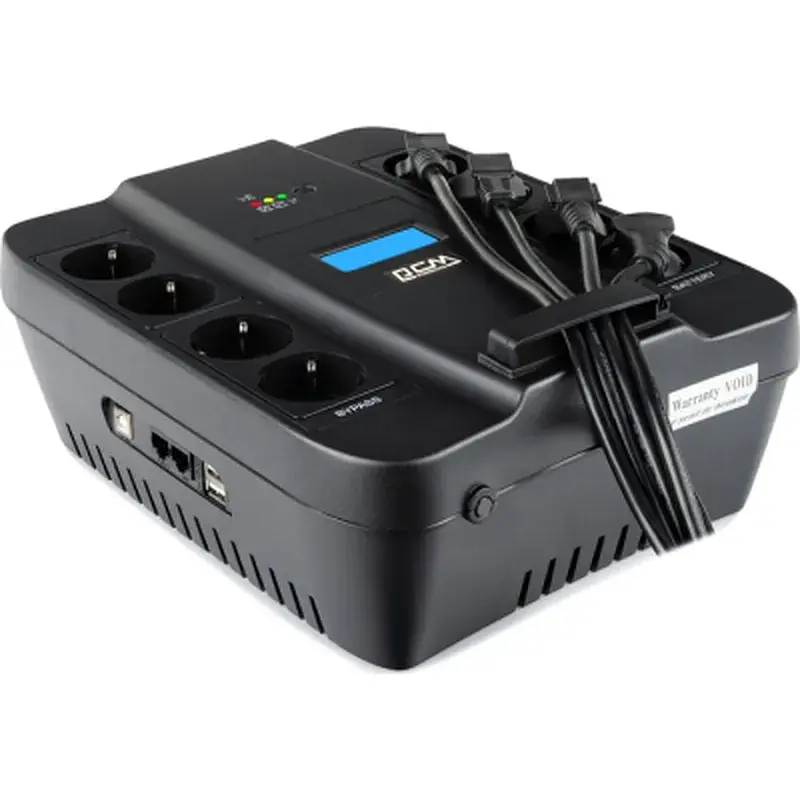 Пристрій безперебійного живлення Powercom SPD-750U Schuko - фото 6