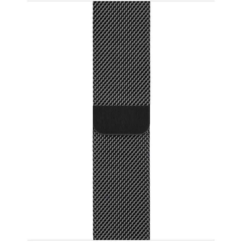 Ремешок DK CDK для Apple Watch 40mm (Series 4 / 5 / 6 / SE1 / SE2) Металл Milanese Loop (05526) (black) - фото 2