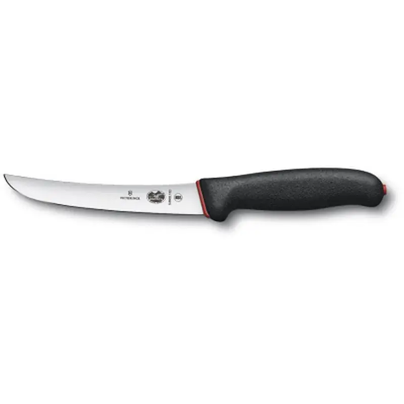 Кухонний ніж Victorinox Fibrox Boning 15 см Dual Grip Black/Red (5.6503.15D)