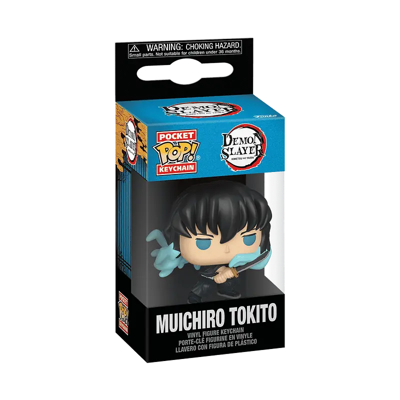Фігурка брело Funko Pop Клинок розсікаючий демонів Муїчіро Demon Slayer Muichiro 4 см DS MT KC 4 - фото 3