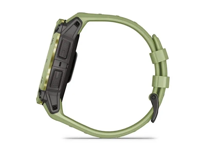 Смарт-годинник Garmin Instinct 3 50mm AMOLED Green with Fern Green Band (010-03020-02) - фото 10