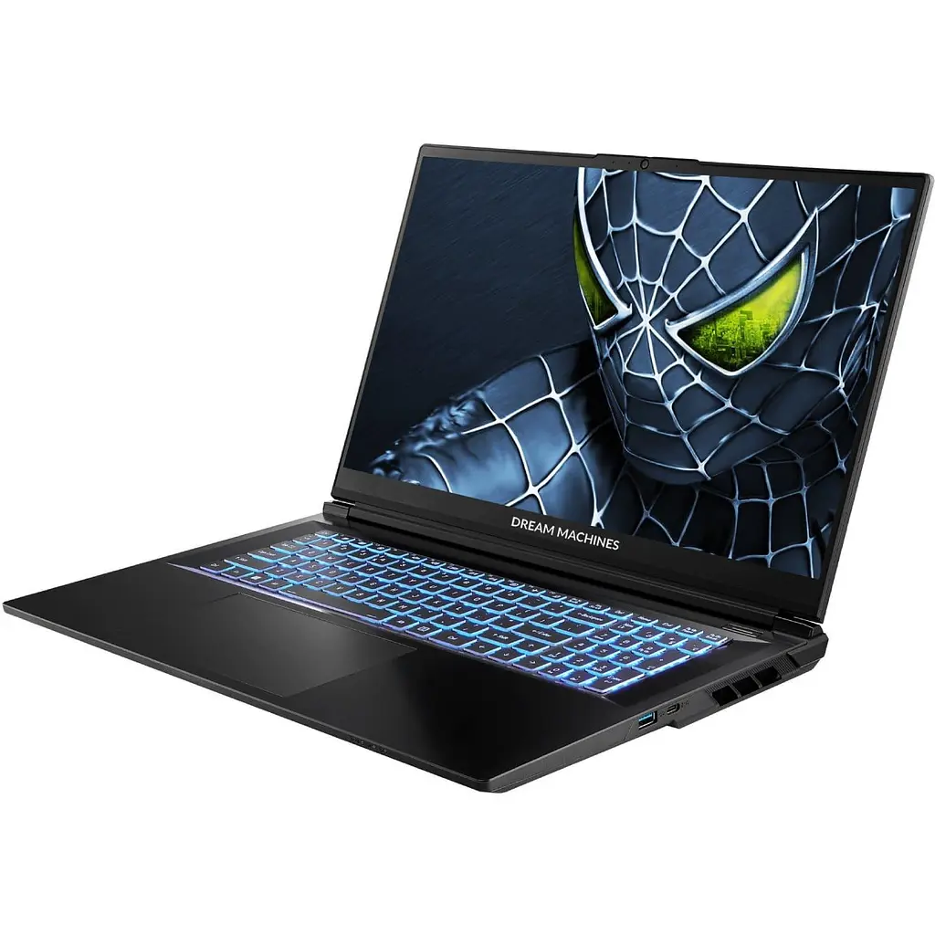 Ноутбук Dream Machines RG5050-17UA35 (17.3 FHD 144 Hz, Intel i7-14700HX, 16 GB, 1 TB, RTX 5050, DOS) Black (RG5050-17UA35) - фото 2