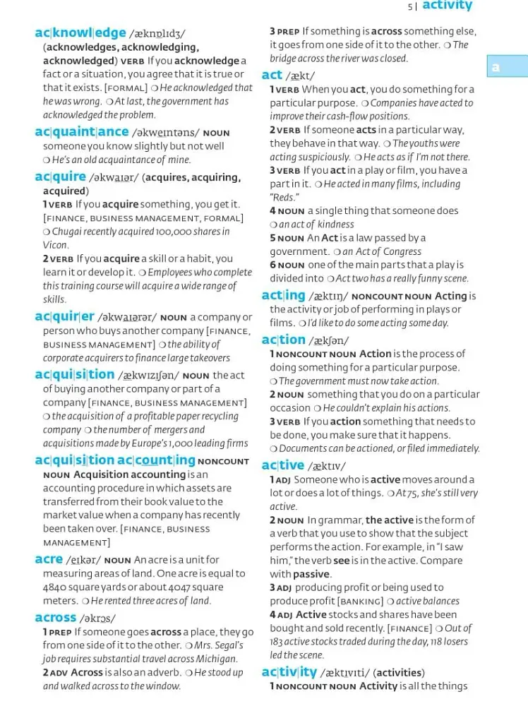 Collins COBUILD International Business English Dictionary - фото 7