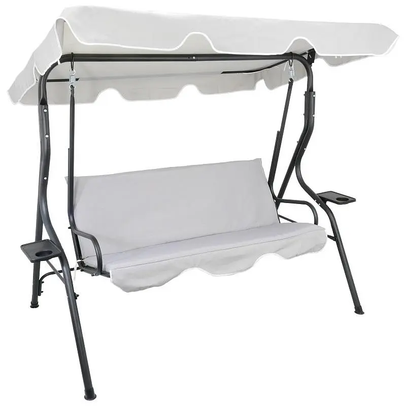 Садовая качель Garden Line Vip grey 170 x 110 x 153 см - фото 3