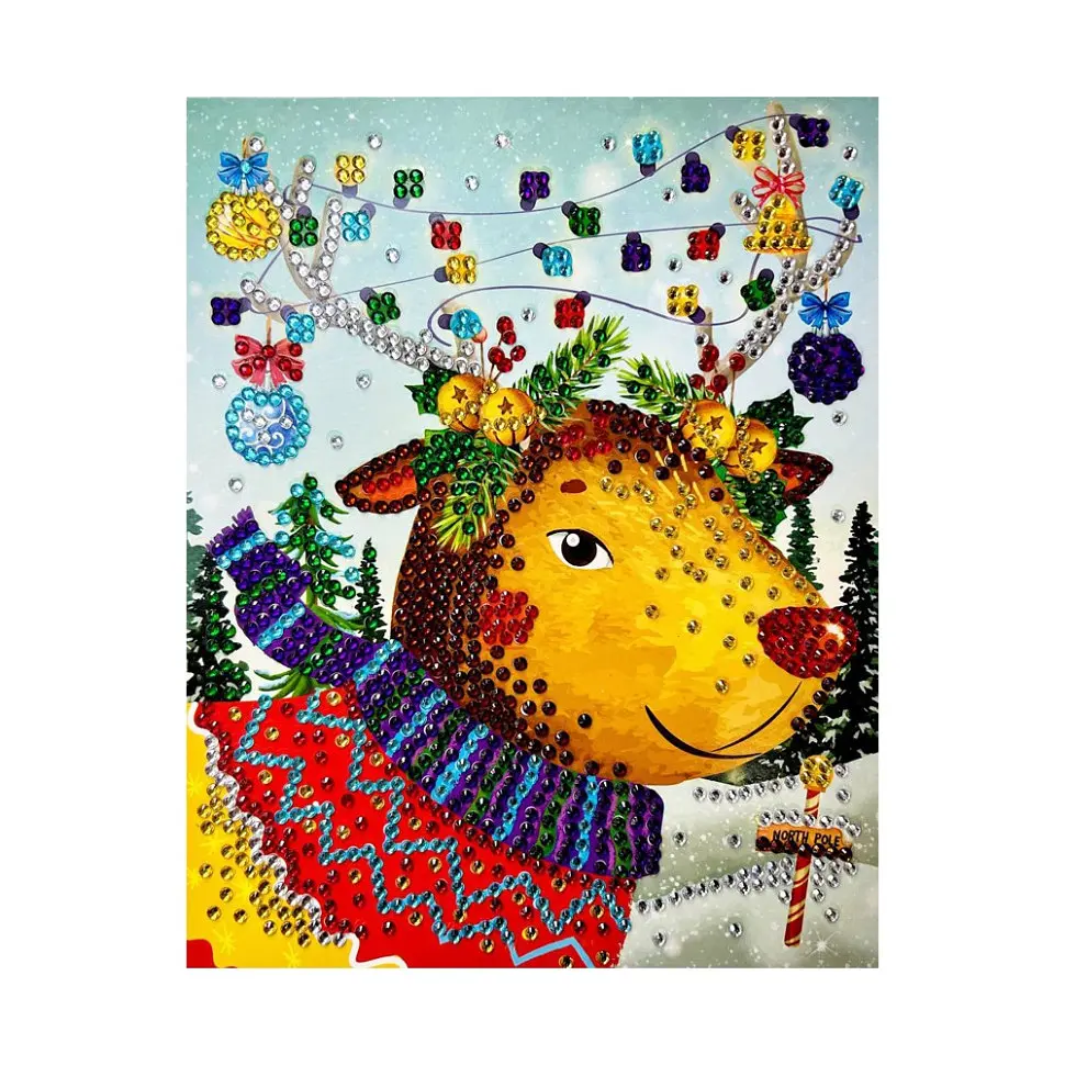 Набір для творчості діамантова мозаїка "Оленятко" НТ-34-03 - фото 2