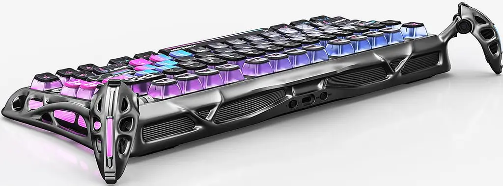 Клавіатура GravaStar Mercury K1 Pro TKL Black Cyberpunk Special Edition (GSK1PRO_CBLK) - фото 6