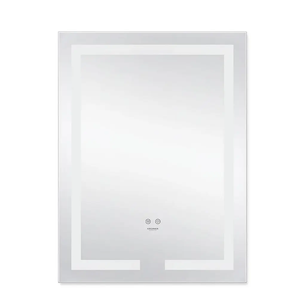 Дзеркало Kroner KRP Spiegel VR1 - 5080 з LED-підсвічуванням та антизапітнінням CV030039, Білий - фото 4