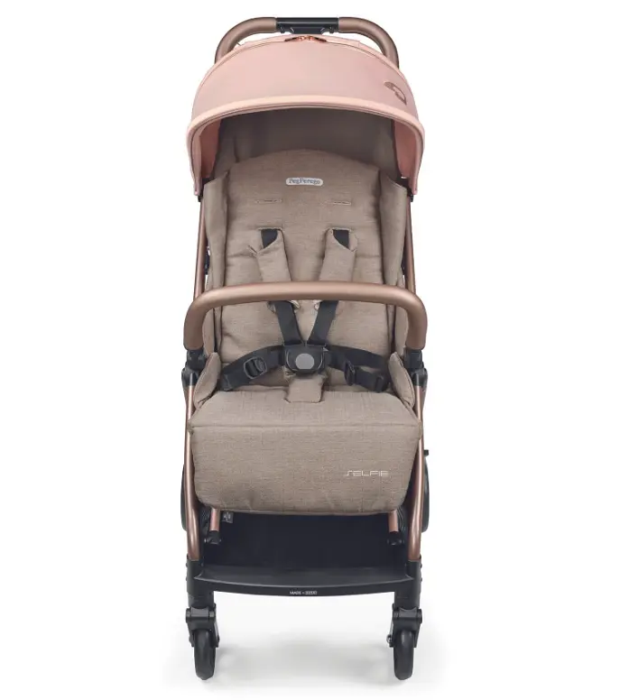 Прогулянкова компактна коляска Peg-Perego Selfie Mon Amour, рожевий (IP22000000BA36DX19) - фото 3