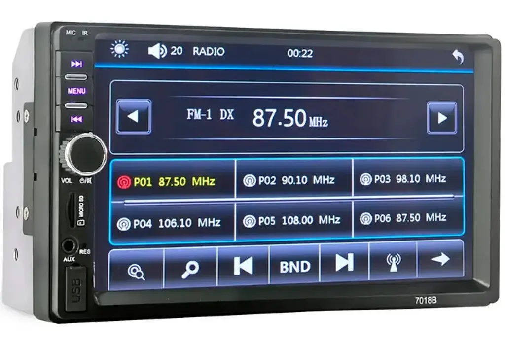 Автомагнітола Pioneer 7018B 2DIN 7" - фото 2